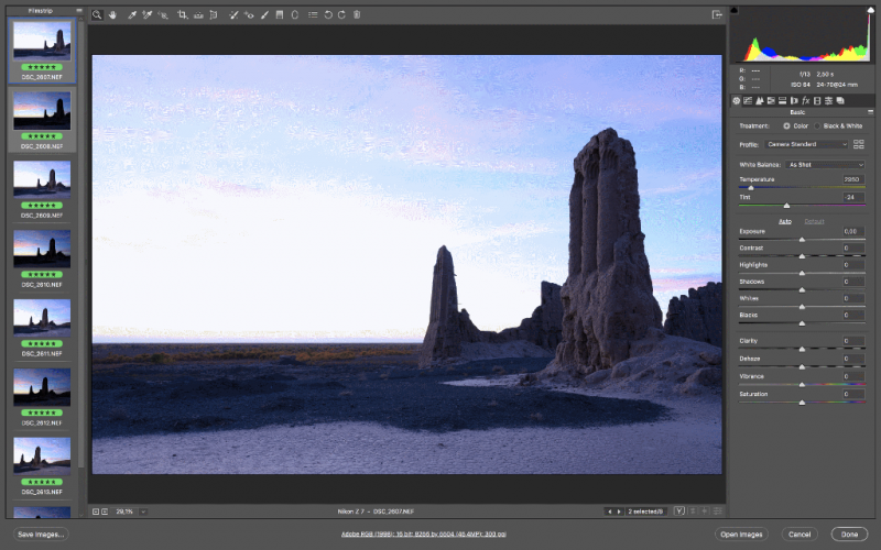 Сборка HDR-панорамы в Adobe Camera RAW