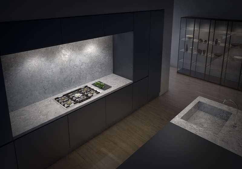 Духовой шкаф Gaggenau EB 333, холодильники Gaggenau Vario 400, варочные панели Vario 400, Vario 200 